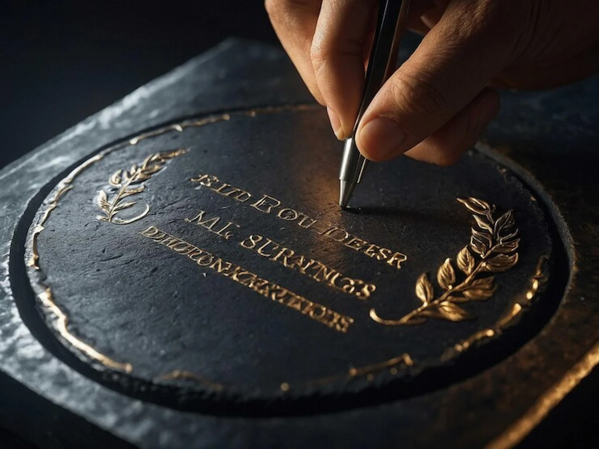 Radiant Custom Tombstone Engraver